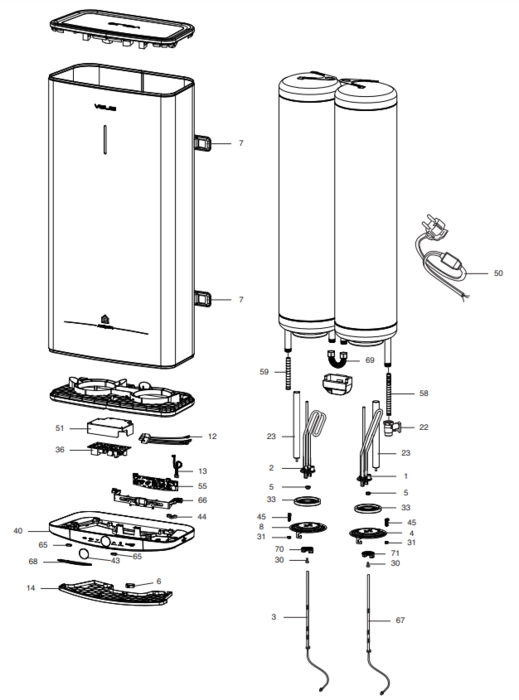 Электрический водонагреватель ARISTON ABSE VLS PRO INOX PW 100 (3700680)