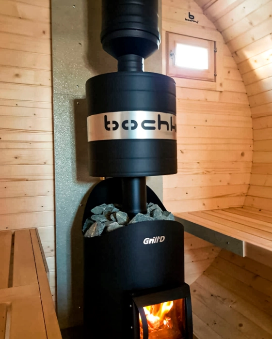 Печь для бани GrillD Aurora Mini Long - Продажа и установка отопительного оборудования от БелЭлектроТоп