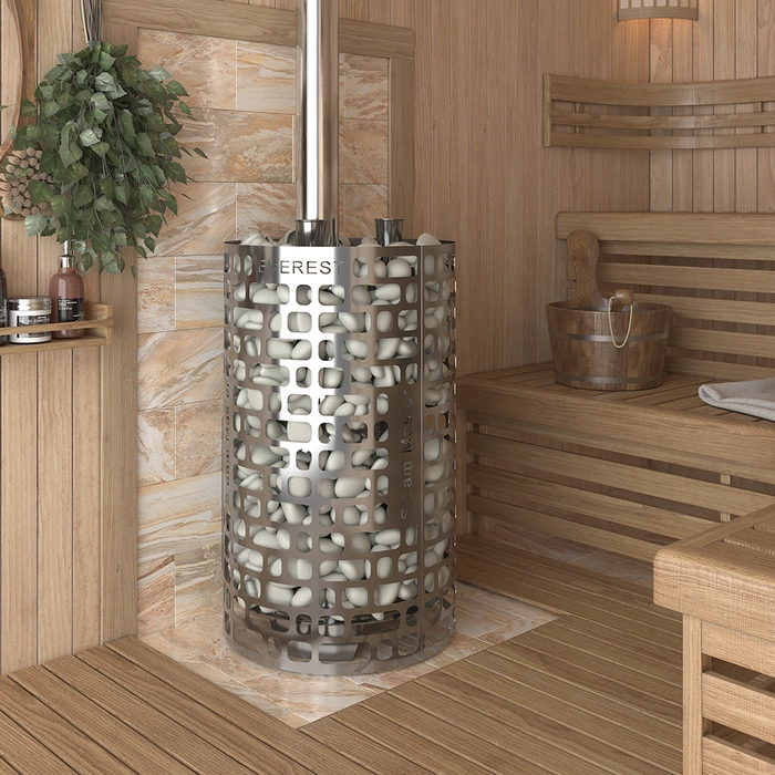 Печь для бани Эверест "Steam Master" 24 INOX (210M)