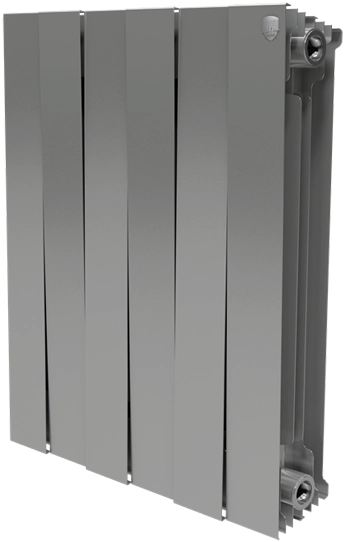 Биметаллический радиатор Royal Thermo PianoForte Silver Satin