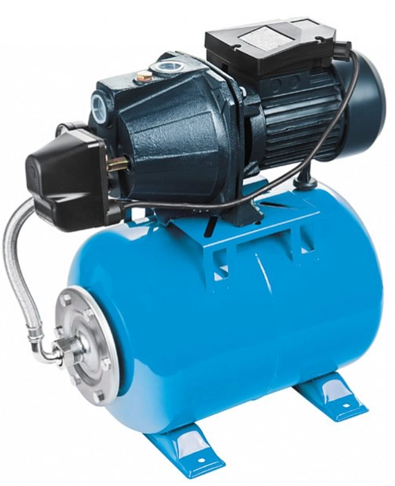 Насосная станция UNIPUMP AUTO JET 100 S  С БАКОМ 24 Л
