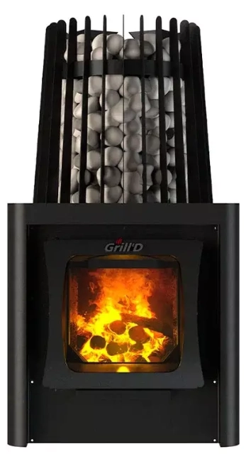 Печь банная Grill'D Cometa Vega 180 Long Window Max