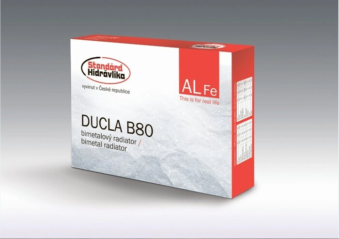 Биметаллический радиатор Standard Hidravlika Ducla B80 500