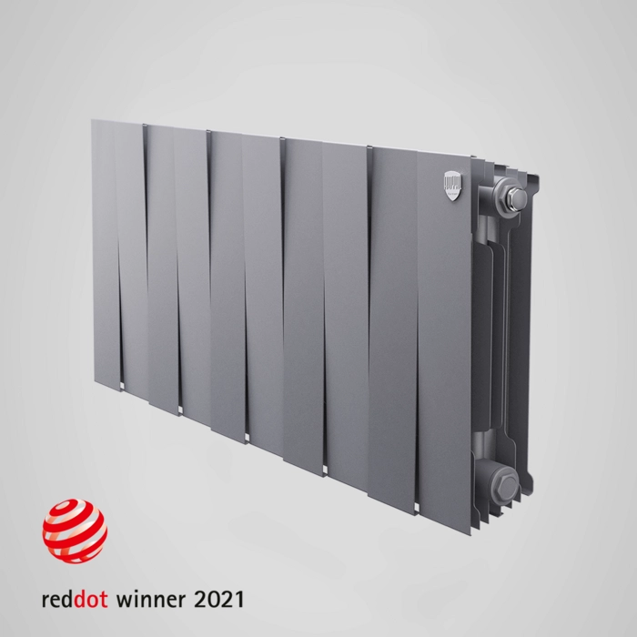 Биметаллический радиатор Royal Thermo PianoForte Silver Satin 300