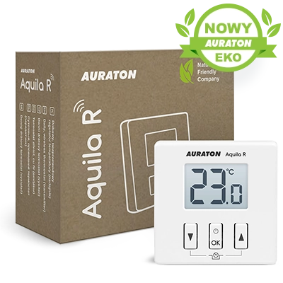 Беcпроводной регулятор температуры AURATON AQUILA R 200 R WIRELESS, для 8D RTH