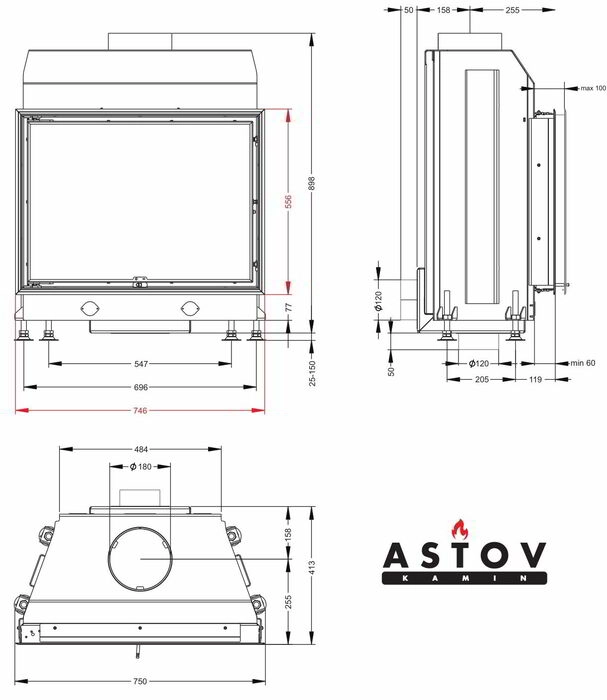 Топка Astov М 700