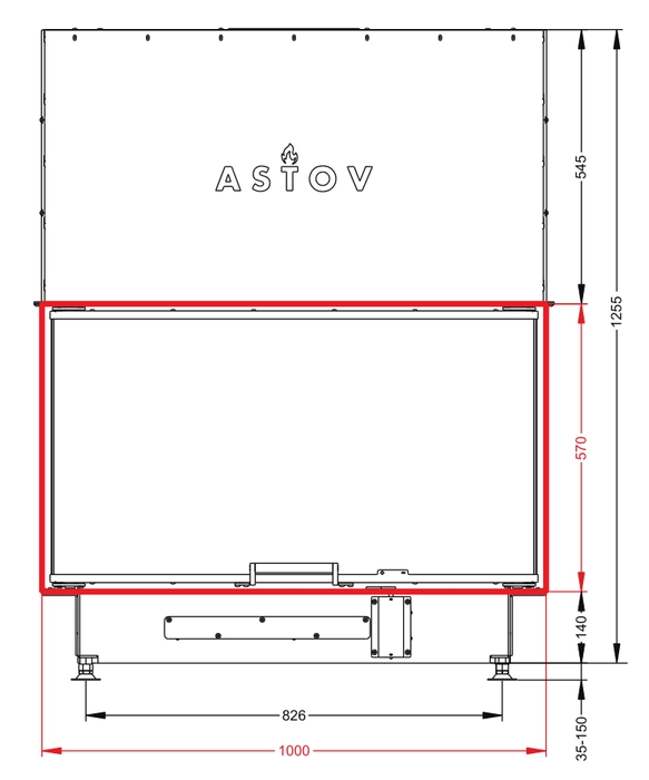 Топка ASTOV П3С 10057