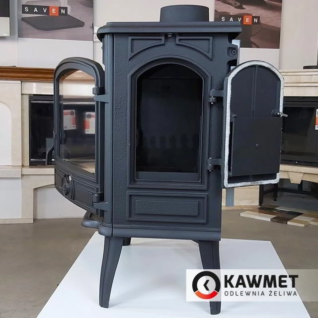 Печь-камин KawMet Premium S14 6,5 kW