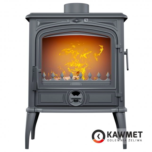 Печь-камин KawMet Premium S14 6,5 kW