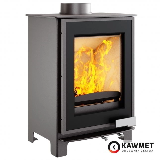 Печь-камин KawMet Premium S17 Dekor 4,9 kW