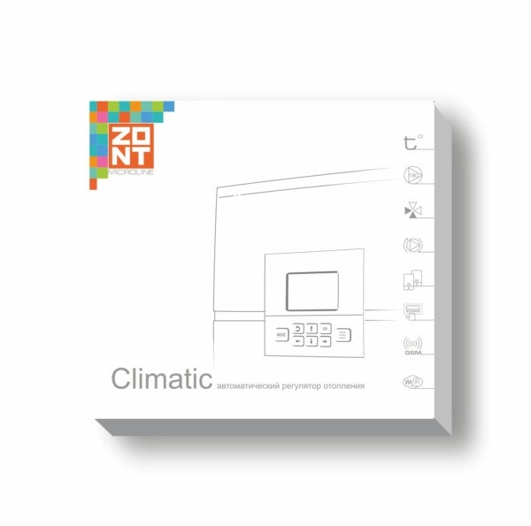 Автоматический регулятор системы отопления ZONT Climatic OPTIMA