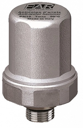 Компенсатор гидроудара, Рмакс.50бар, 1/2"НР FAR FA 2895 12