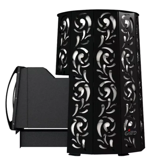 Печь банная Grill'D Violet Long Window Max