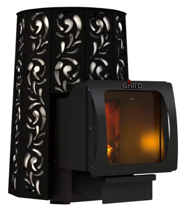 Печь банная Grill'D Violet Long Window Max