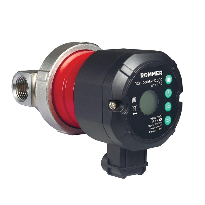 Насос циркуляционный для ГВС с таймером ROMMER (RCP-0005-152080)