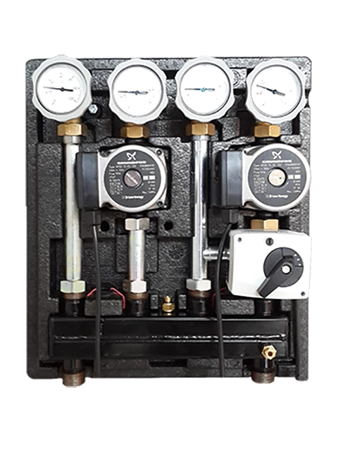 Насосная группа Meibes Kombimix MK (ST)/MK (ST)) с насосом Grundfos UPSO 15-65
