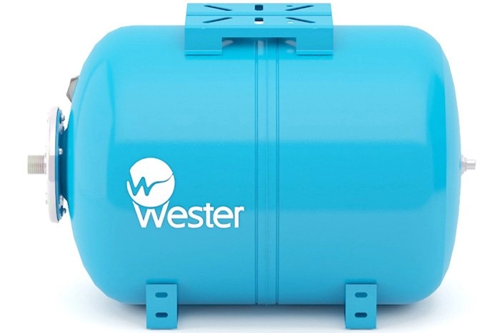 Гидроаккумулятор Wester WAO 100 горизонтальный