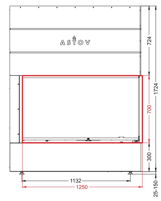 Топка Astov П2С 12570