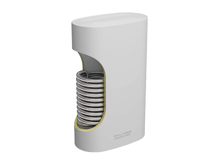 Бойлер косвенного нагрева Royal Thermo AQUATEC INOX RTWX-F 100.1 сухой ТЭН