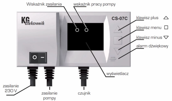 Контроллер KG Elektronik CS-07C