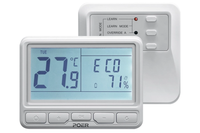 Беспроводной терморегулятор POER PTC10+PTR10 (БЕЗ WIFI)