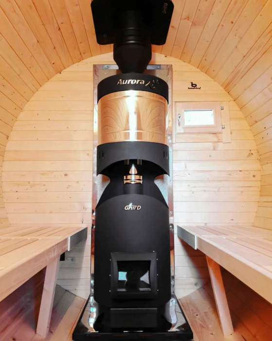 Печь банная Grill D Aurora 180 Long от БелЭлектроТоп - Продажа и установка отопительных систем
