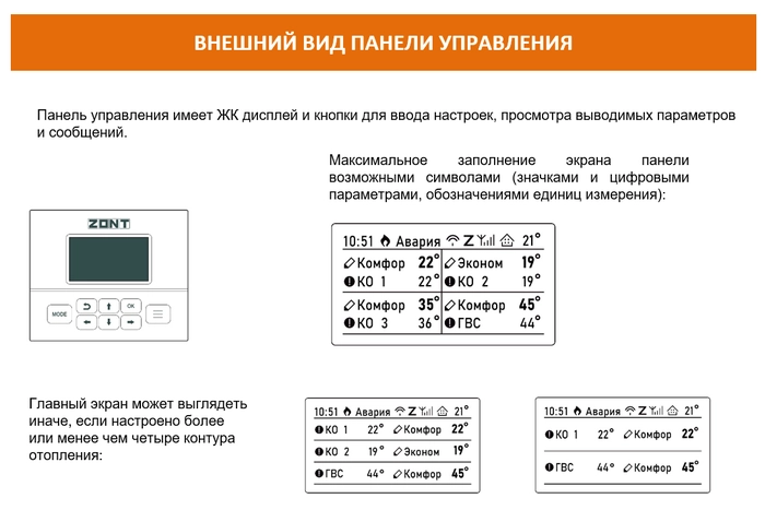 Автоматический регулятор системы отопления ZONT Climatic 1.1