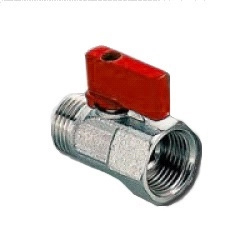 Кран шаровый MINI ARCO 1/2 ВН (красный) 2207R