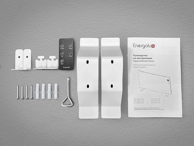 Электроконвектор со стеклокерамической панелью Energolux Jungfrau EECH-1500E-J1-BG