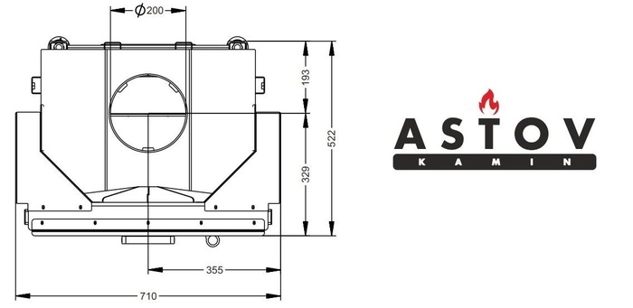 Топка ASTOV ПС 5574