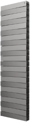 Биметаллический радиатор Royal Thermo PianoForte Tower Silver Satin
