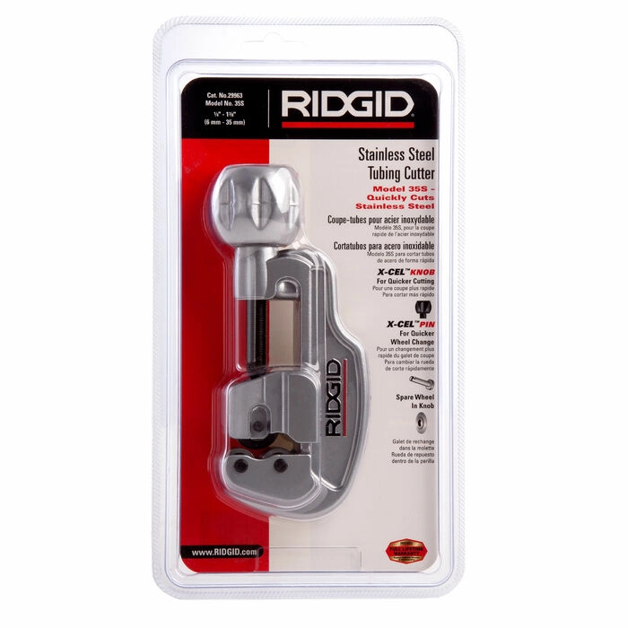 Ручной труборез с винтовой подачей Ridgid 35S (29963)