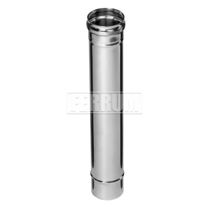 Дымоход 0,5 м Ferrum Austenite (0,8мм AISI 304)