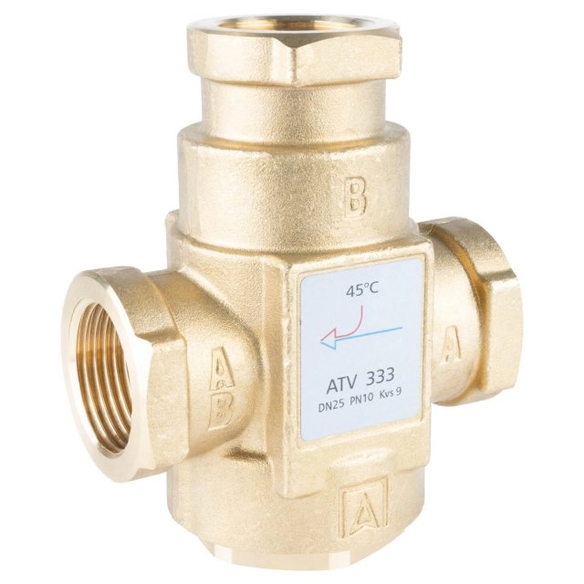 Термостатический клапан Afriso ATV 333 1" (45°C) (16 333 10)