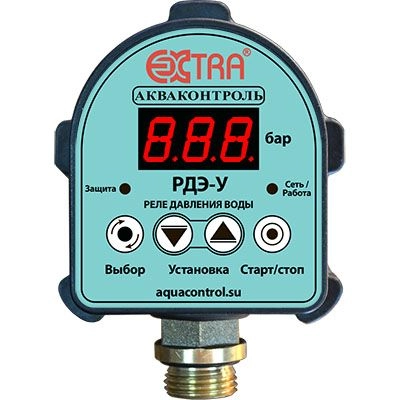 Реле давления Акваконтроль РДЭ-10У-1,5 c защитой от сухого хода G1/2