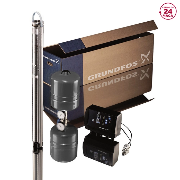 Погружной скважинный насос Grundfos SQE 2-115 комплект (96524507)