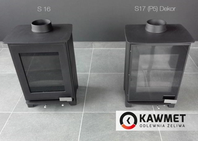 Печь-камин KawMet Premium S16 4,9 kW